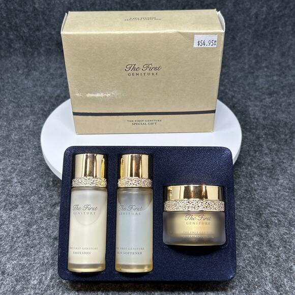 OHUI The First Geniture Special Gift Set AntiAging Skincare Set 3pc Vanity Decor - Picture 1 of 14